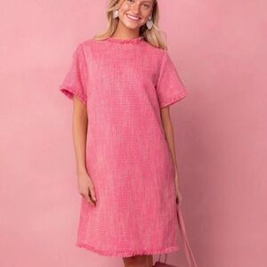 NWT Ivy City Co Reese Pink Shift Dress - Plus Size 3X